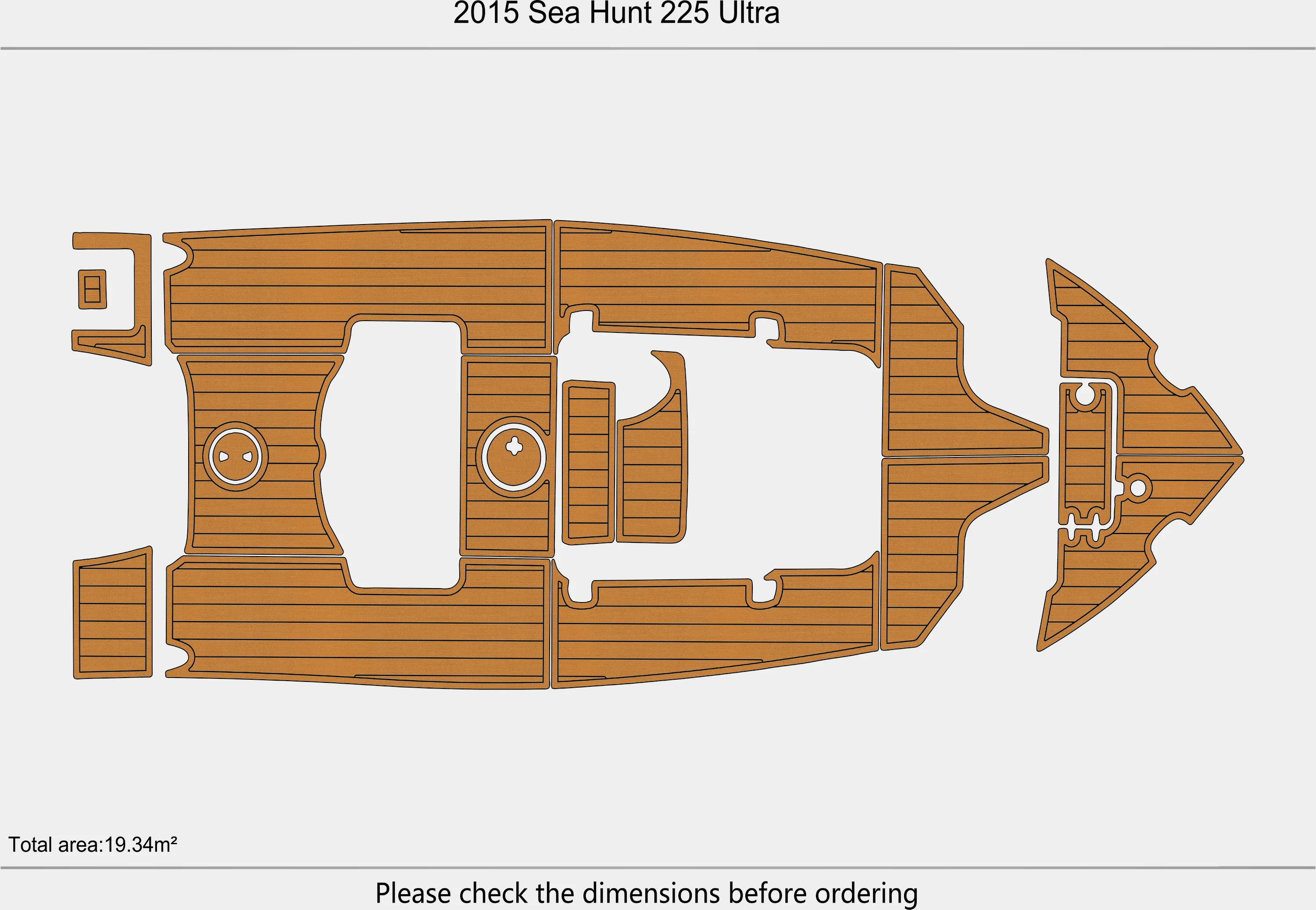 2015 Sea Hunt 225 Ultra 1/4