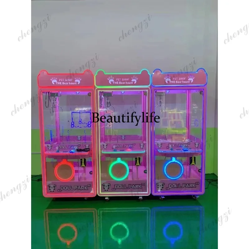 

A81 Doll Crane Claw Machine Children Claw Crane Machine Game Room Coin Operated Arcade Toy Catcher Prize Vending Machine