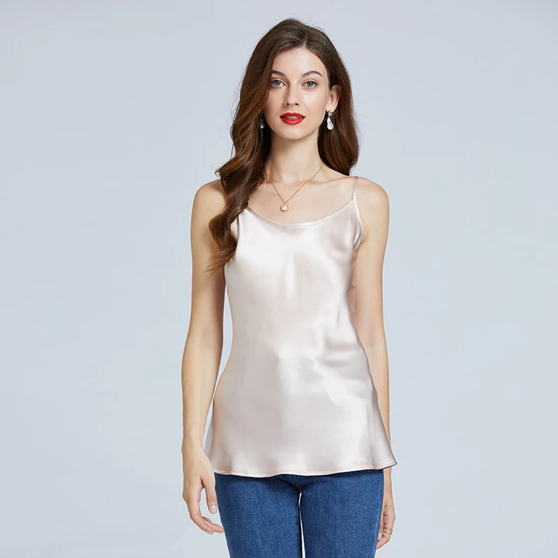 19 Momme Round Neck Camisole