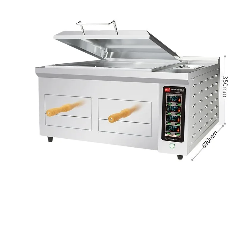 

Roujiamo oven Laotongguan new commercial scones stove automatic biscuits