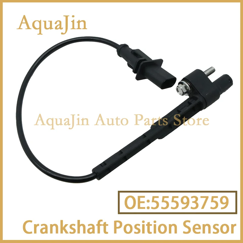 

55593759 Crankshaft Position Sensor For GMC Canyon AT4 Savana Chevrolet Colorado ZR2 Express 2500 3500 2.8L 2019~2022 Fits OEM