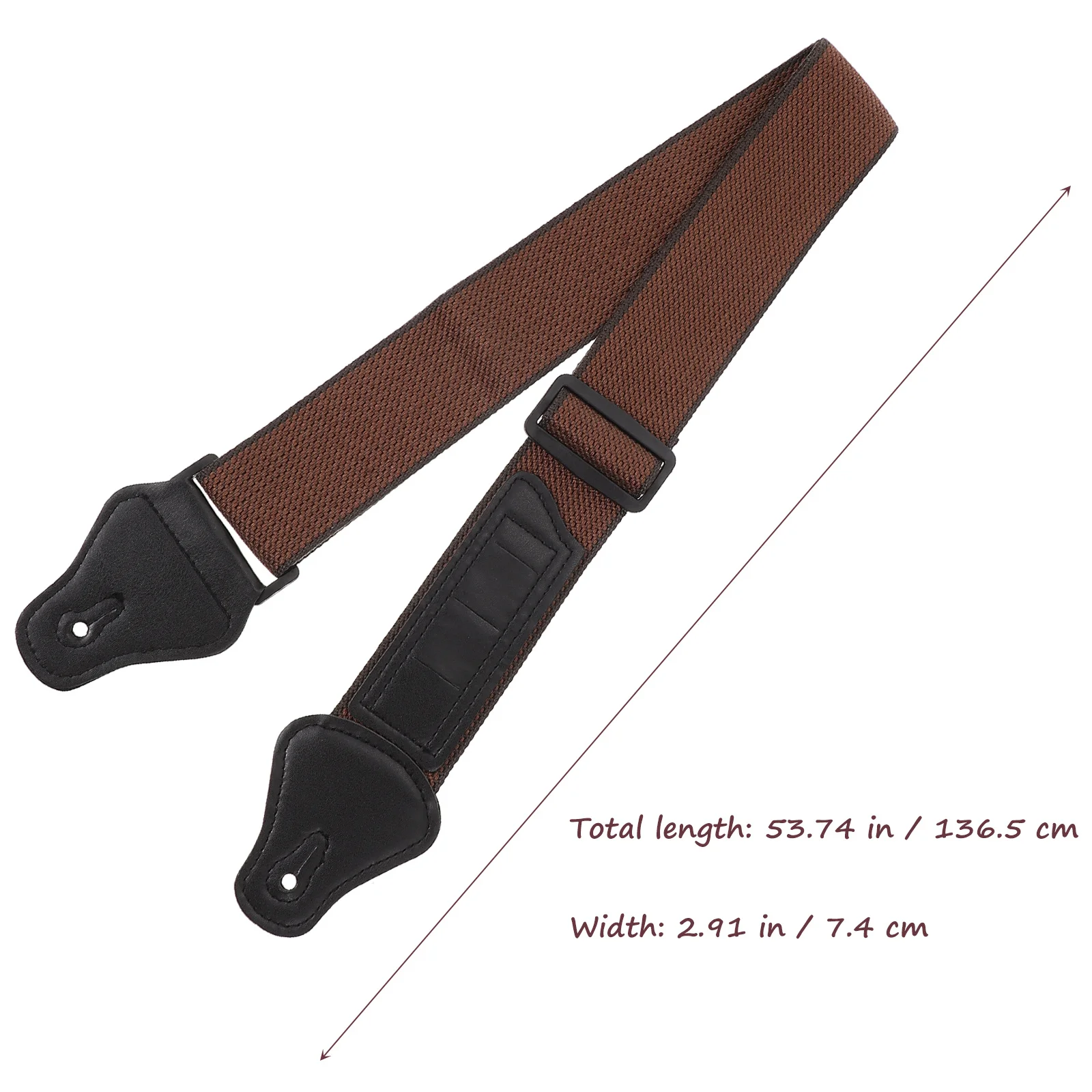 1 قطعة حزام الغيتار الكهربائي قسط القطن قابل للتعديل دائم ماصة للرطوبة تنفس الغيتار حزام الكتف ل