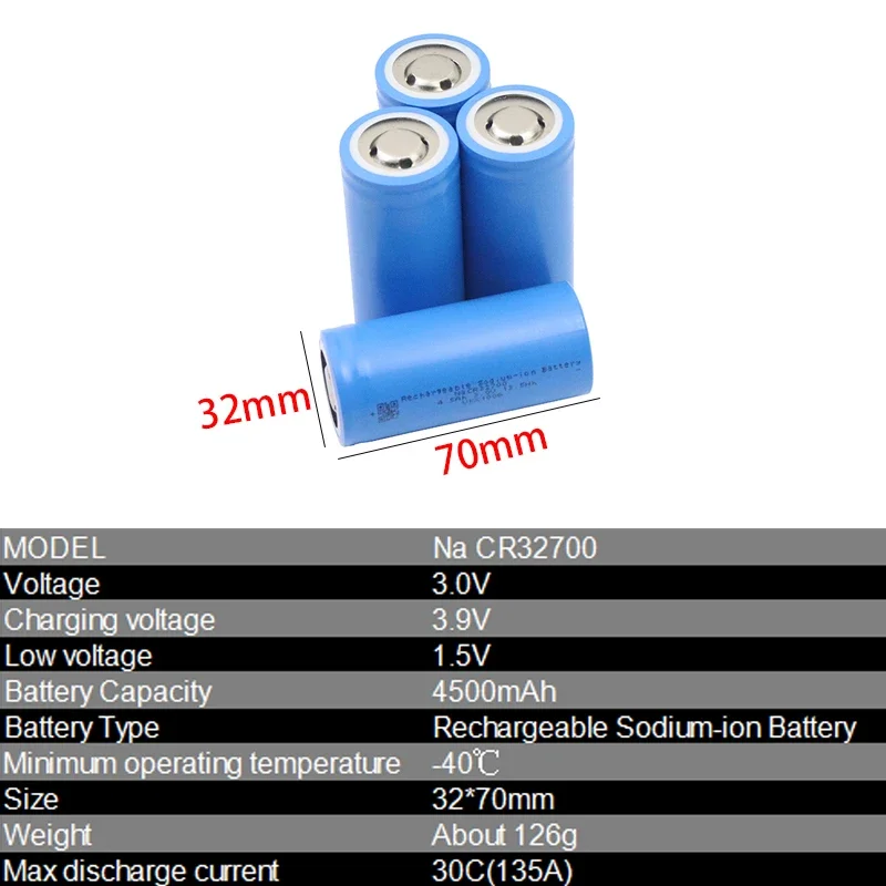 جديد 3.1 فولت 4500 مللي أمبير 32700 بطارية أيون الصوديوم بطارية قابلة للشحن مقاومة لدرجة الحرارة المنخفضة لتقوم بها بنفسك 12 فولت 24 فولت العاكس السفر التخييم