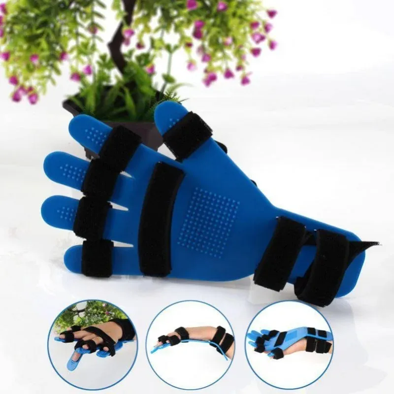 Adjustable Extension Board Splint Apoplexy Hemiplegia Left Right Hand Wrist Orthosis Separate Finger Flex Spasm for Adult/kid