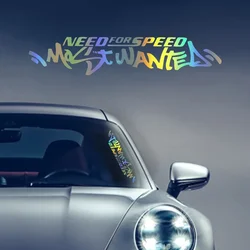 30x6CM Fun White Need for Speed Scratch Car Auto Windshield Decal Vinyl Sticker Universal Window Auto Door Car Accessories