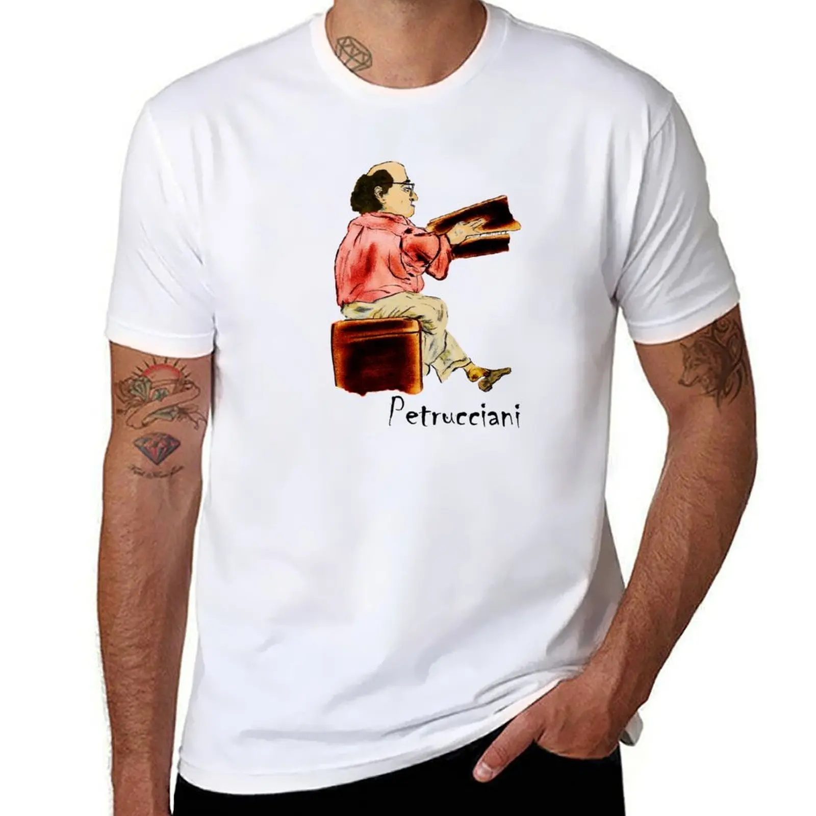 

MICHEL PETRUCCIANI PLAYING PIANO T-Shirt anime t shirts for man t shirts for man cotton funny cotton t shirts man 100% T-Shirt