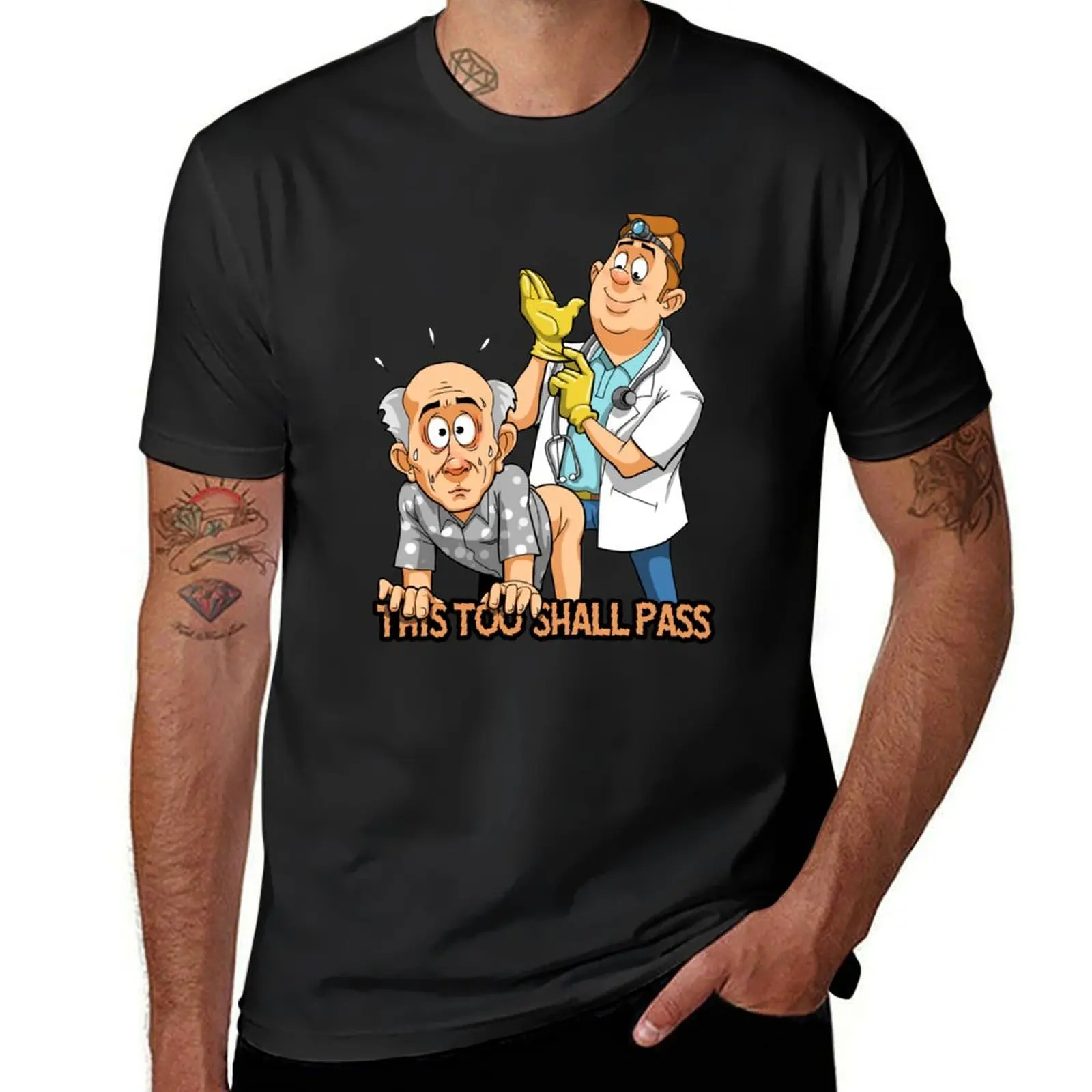 Doctors Exam T-Shirt Short sleeve tee summer top Blouse mens funny t shirts