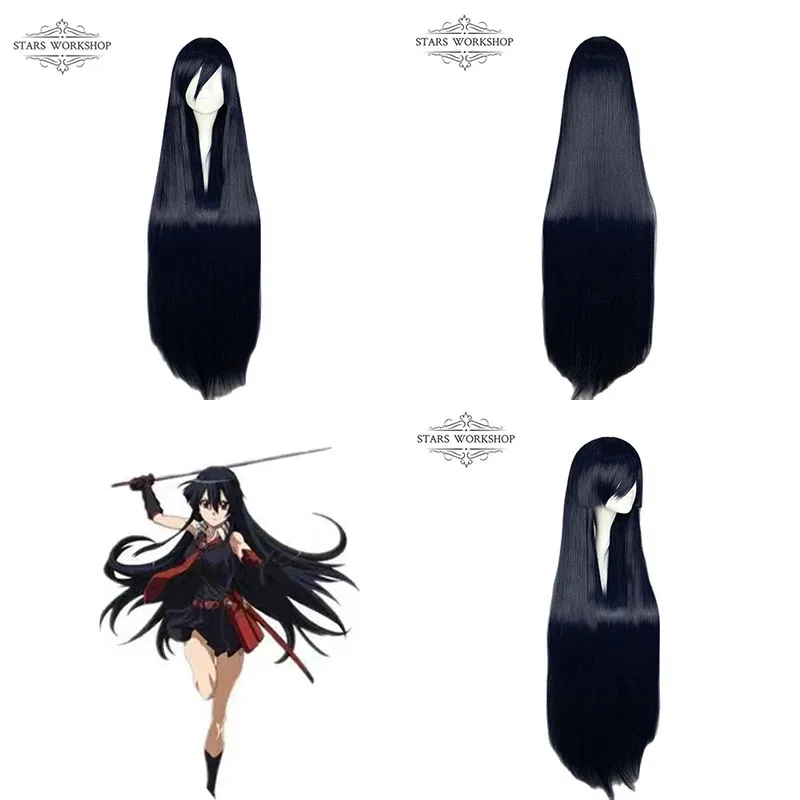 qq681 أنيمي جا قتل Akame Kurome تأثيري حلي أسود أبيض بلا أكمام يتوهم النساء الفتيات فستان موحد دعوى لجميع القديسين