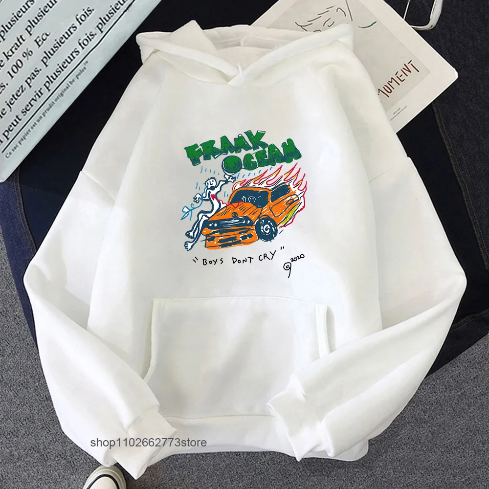 فرانك O-المحيط الأشقر R & B الموسيقى هوديس الرجال بلوزات الموضة ملابس باردة إيقاع والبلوز الربيع الشتاء النساء الصوف عادية #3