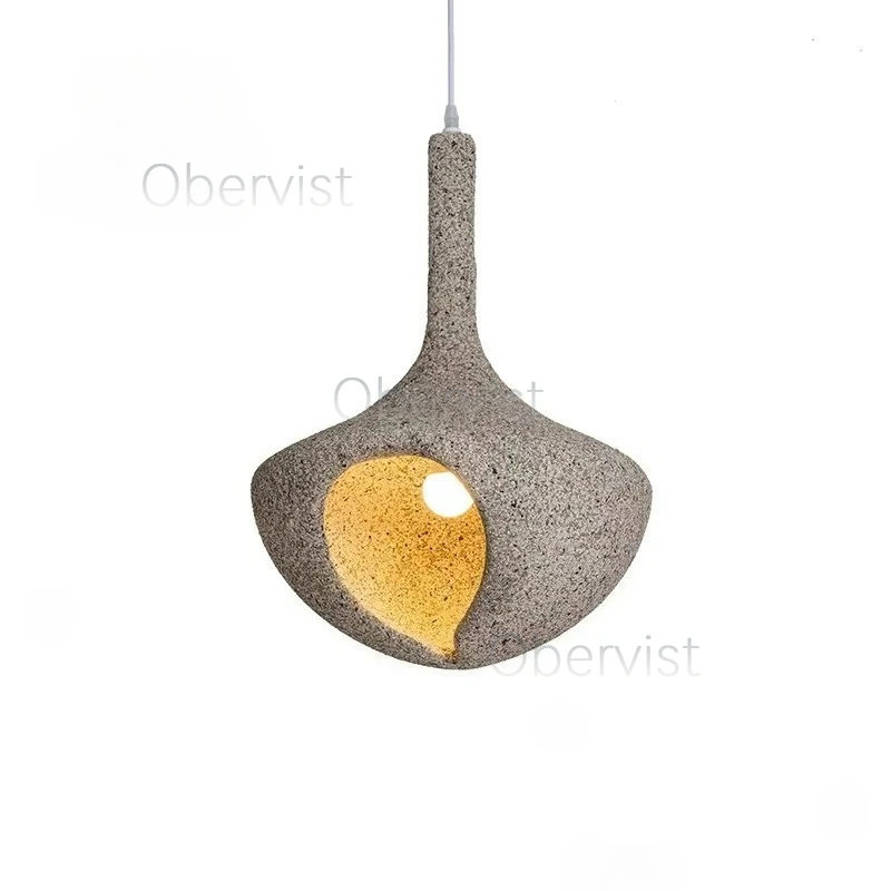 Wabi-sabi Wind Pendant Lamp, High-end Quality Designer, Empty Living Room Lamp, Simple and Fashionable Dining Room Chandelier