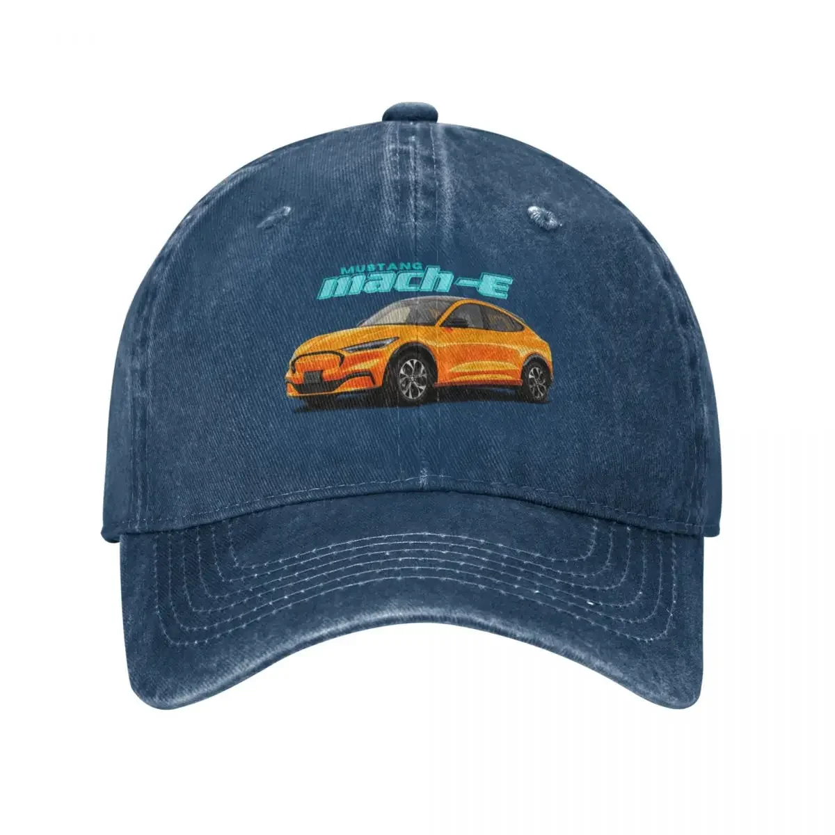 Mustang Mach-E - Cyber Orange Baseball Cap New In The Hat Beach Women's 2025 Men's