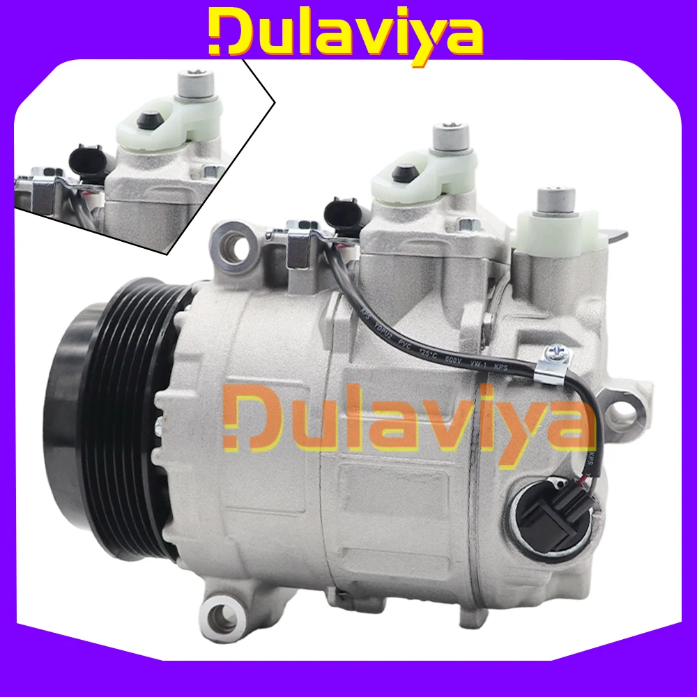 AC Compressor with Clutch 6SEU16C For Mercedes-Benz C280 C300 C350 GL450 GL550 R350 0012305011 0012308711 0022305111