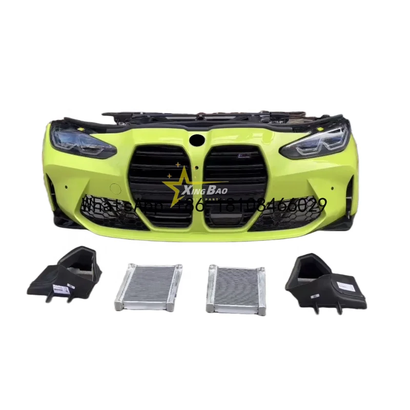 

Хит продаж, высококачественный передний бампер автомобиля для 3 серии 4 серии M3 M4 G80 G82 G83, новый стиль