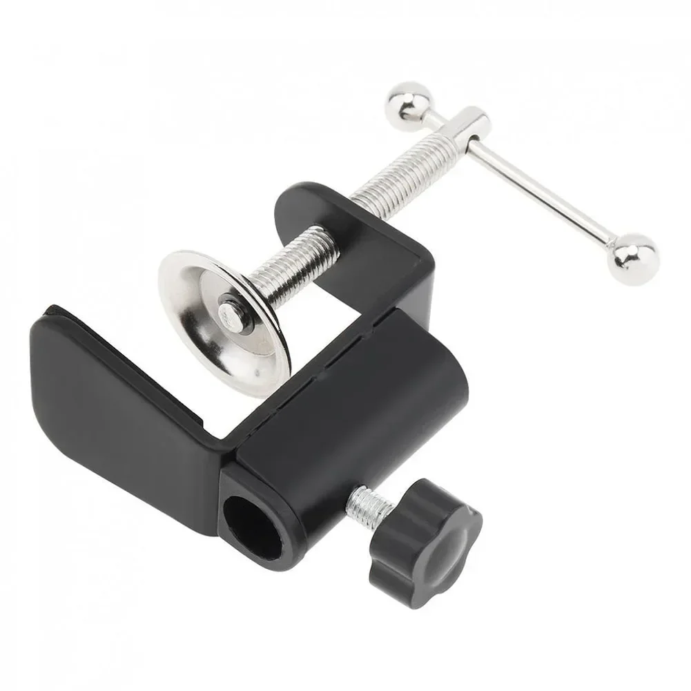 Cantilever Bracket Clamp Holder Metal Desk Lamp Clip Fittings Base Hose With 12MM Hole Diameter Non-slip Mat For Mic Stand