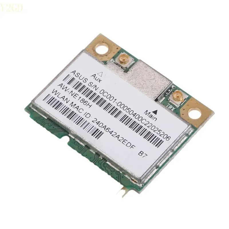 Y2GD беспроводная карта адаптера для AzureWave AW-NE186H AW-NE195H Half Mini PCIe WiFi Card