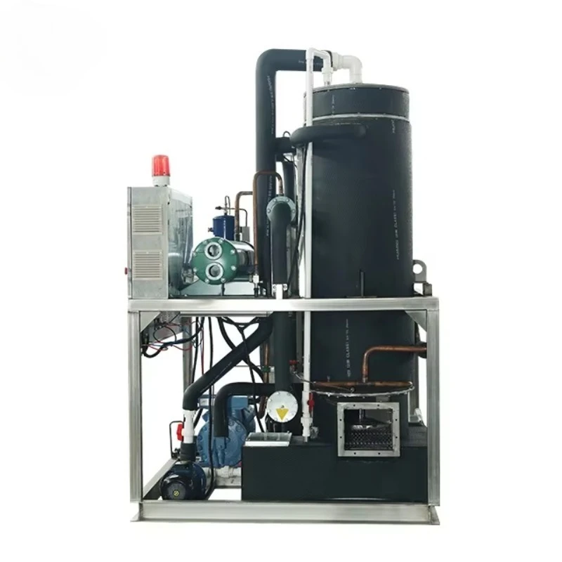 YG Customized Tube Ice Making Machine 1Ton Daily Capacity Single Phase or 3 Phases Power Supply Crystal Ice Tube Making Machine