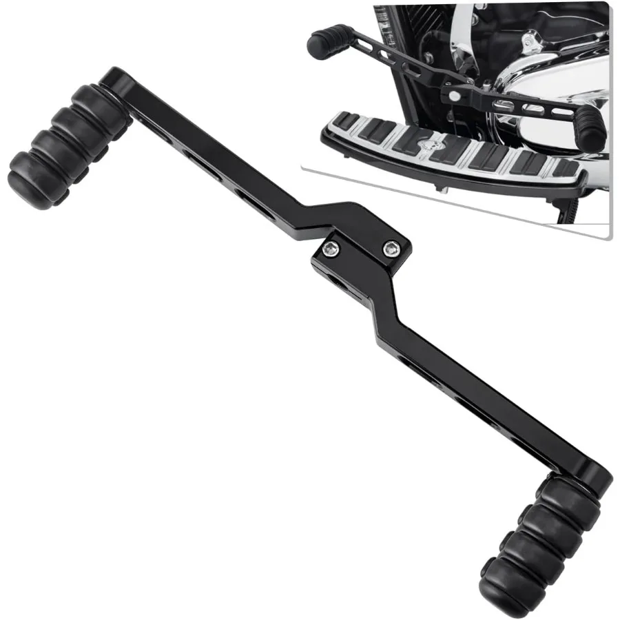 

Колышки рычага переключения передач с пяткой и носком, колышки рычага переключения передач с ЧПУ, подходят для Harley Touring Electra Glide Street Road Glide Road King 1988-late