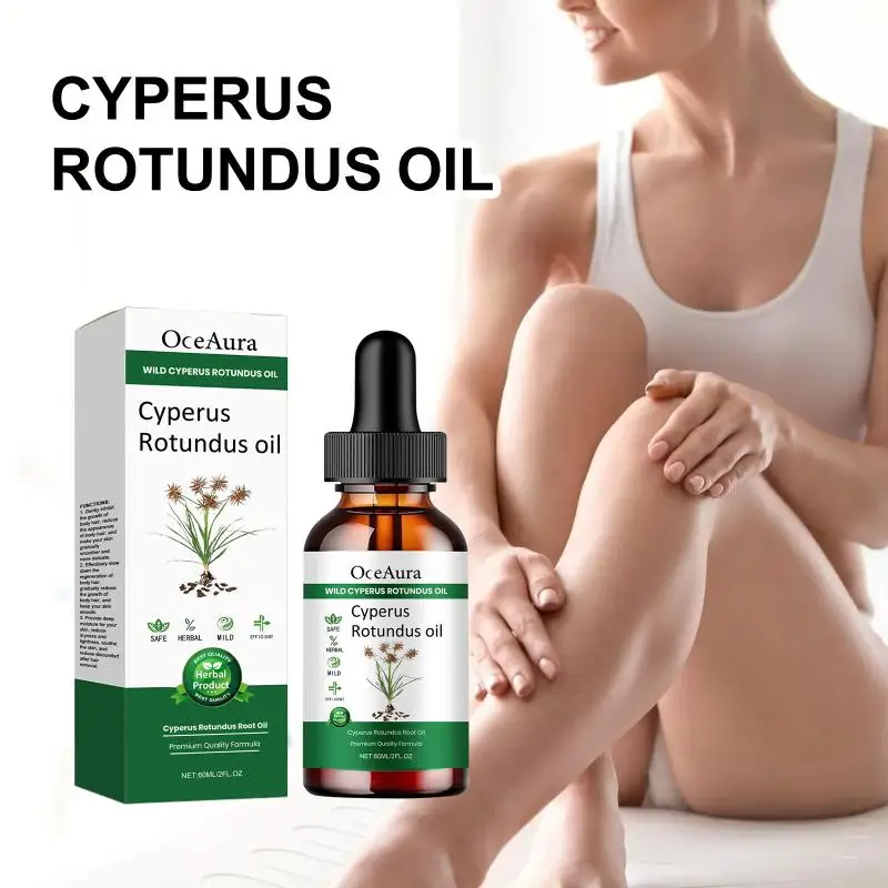 Nourishing Body Hair Removal Oil Plant Essential Oil Formula Creates Smooth Silky Soft Skin Easily