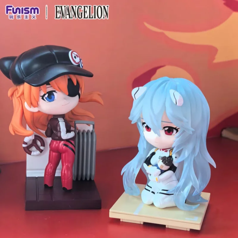 Funism Neon Genesis Evangelion Completion Project Series Vol.2 Official Genuine Blind Box Shinji Ikari Asuka Pvc Anime Figures view 3