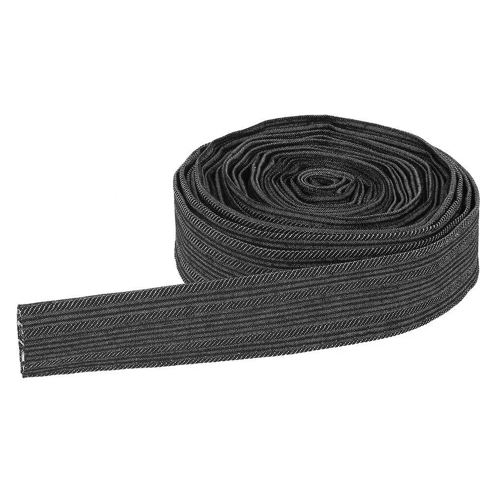 25FT Nylon Protective Sleeve 25ft*1.57 Inches Sheath Cable Cover High Qaulity Welding Tig Torch Hydraulic Hose Welding Parts