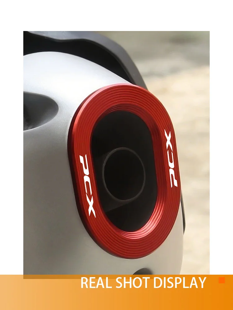 

Motorcycle Muffler Tip Cover Exhaust Tip Cover Protective Cover Modified Accessories For Honda PCX160 pcx160 2021-2025 2024 2023