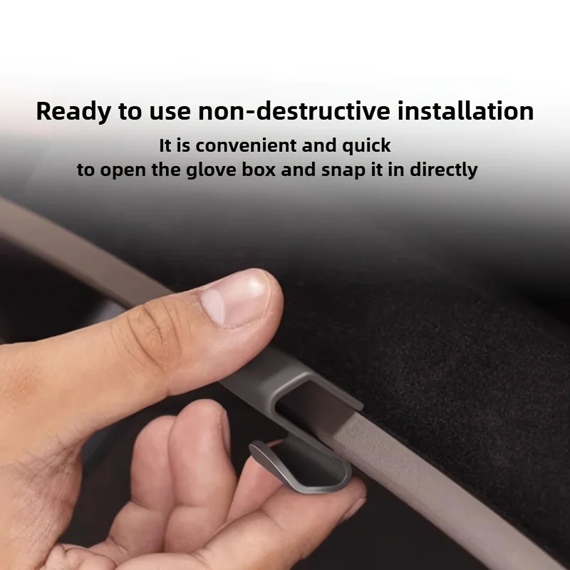 Durable plastic car storage hook, simple streamlined structure. Easy to install, stable bearing capacity.