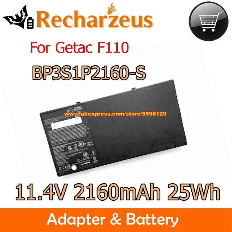 

Genuine 25Wh 11.4V Rechargeable Battery BP3S1P2160-S 441857100001 For Getac F110 Laptop