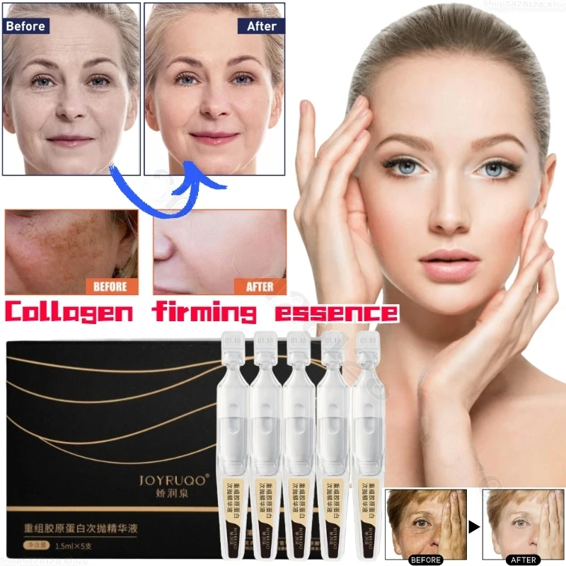 

JOYRUQO Restructured Collagen Repair Firming Strengthening Skin Barrier Moisturizing Soothing Second-Pulse Essence Skin Care