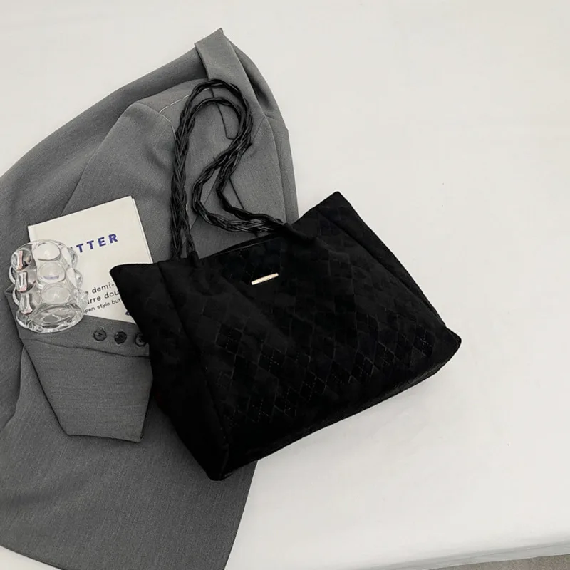 Tote Autumn/Winter Big 2023 New Women's Trendy And Versatile Texture Large Capacity Commuting Shoulder Bag