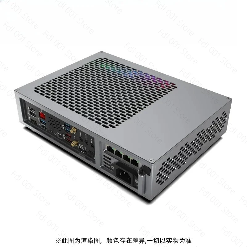for 3.16L Mini DC-RLY V3 Soft Routing Itx Chassis Supports Internal and External Power Supply
