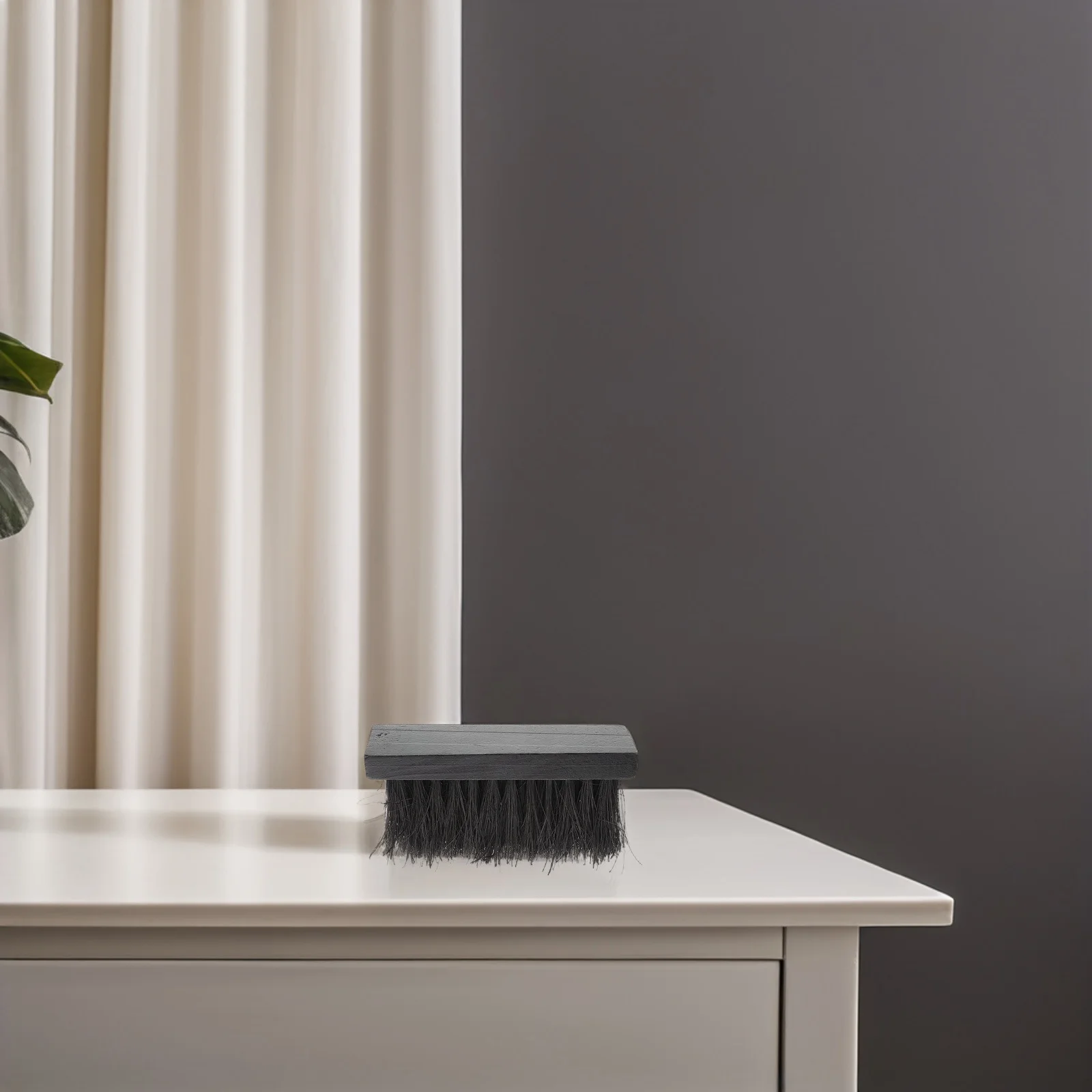 

2pcs Hearth Replacement Fireplace Head For Wood Stove Fire Pit Efficient Ash Cleaning Durable Plant Brown Bristles Universal Fit