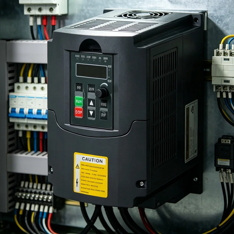 1.5KW 2.2KW VFD Variable Frequency Drive for Wood Metal CNC Milling Spindle Variable Frequency Inverter Output 3 Phase Spindle