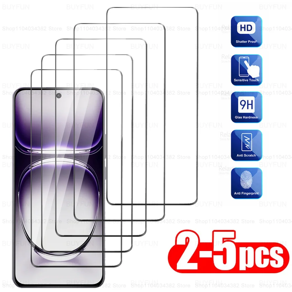 2-5Pcs Curved Tempered Glass For Oppo Reno12 Pro 5G Screen Protector Reno 11 10 Pro+ Reno12 Reno11 Reno10 Pro Plus 12Pro 11Pro