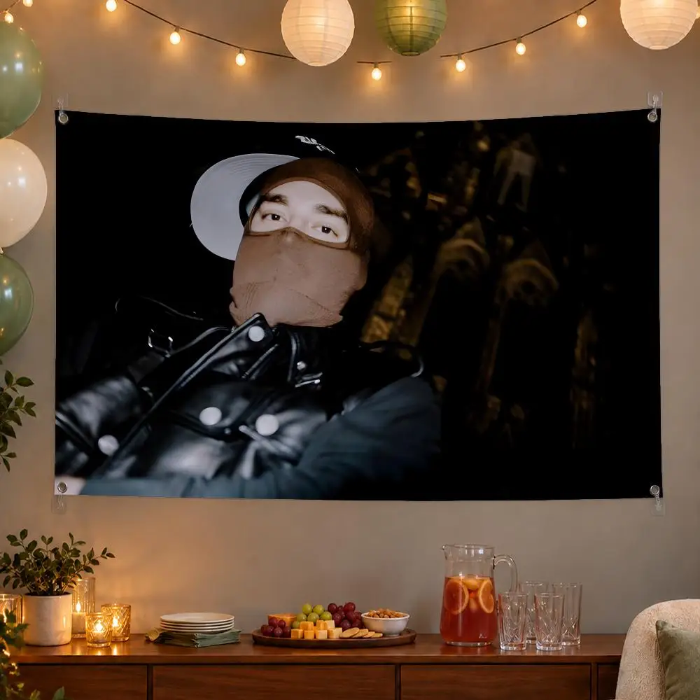 Trending Rapper Yeat Flags Wall Hanging Banner Indoor Outdoor Party Home Wall Decor Backdrop