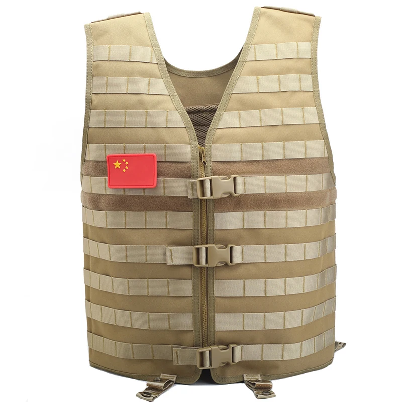 Adjustable Tactical Molle Vest Military Army Swat Utility Airsoft Vest Outdoor Sports Waistcoat CS Fishing Hunting Security Gear