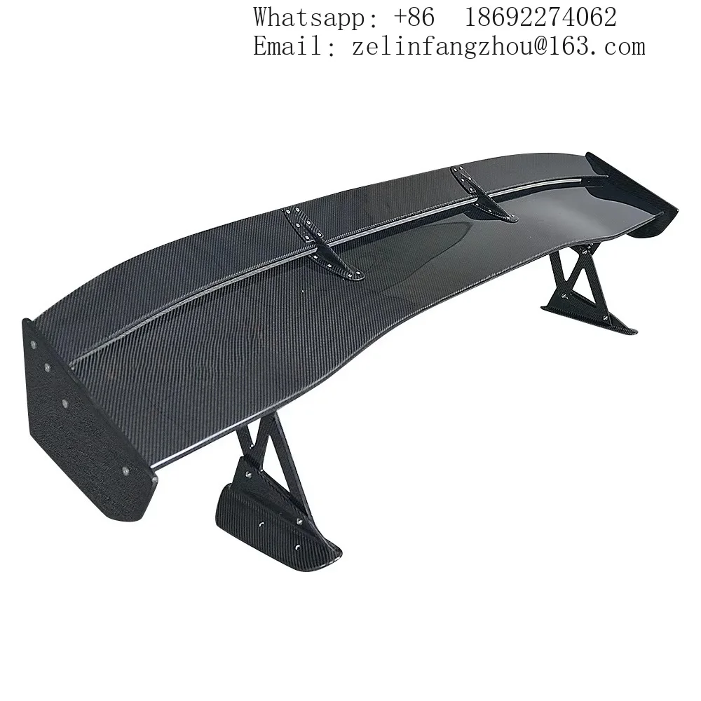 VOL Style Carbon Fiber Rear Trunk Spoiler Wing for Civic FL5 Type R 2023+ Hatchback Body Kit Tuning Pro