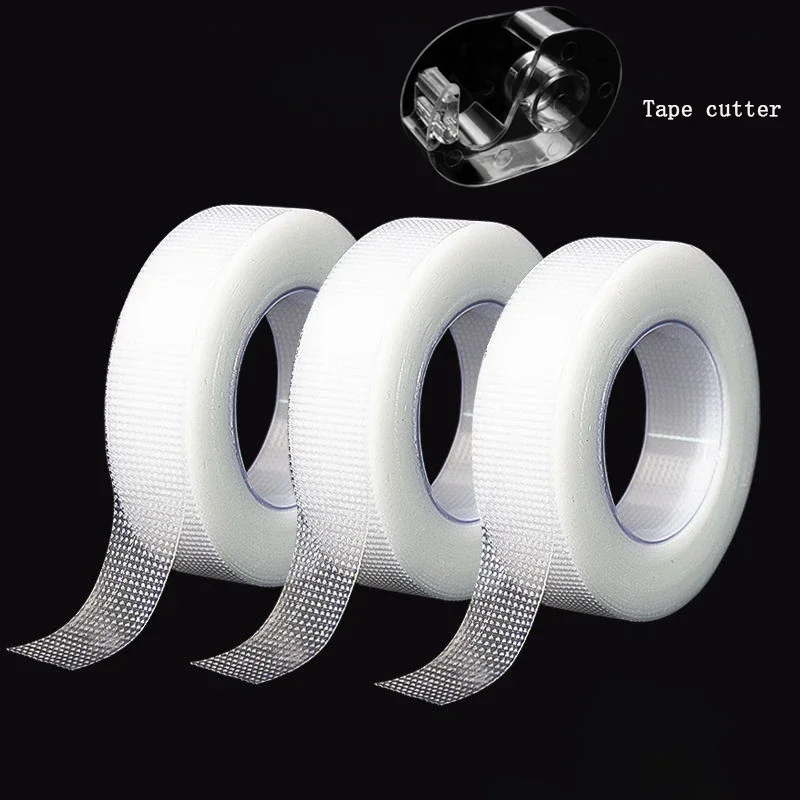 3/5 Rolls PE Lash Tape Breathable Eyelash Extension Adhesive Tape Under Eye Patches for False Lashes Grafting Makeup Tools