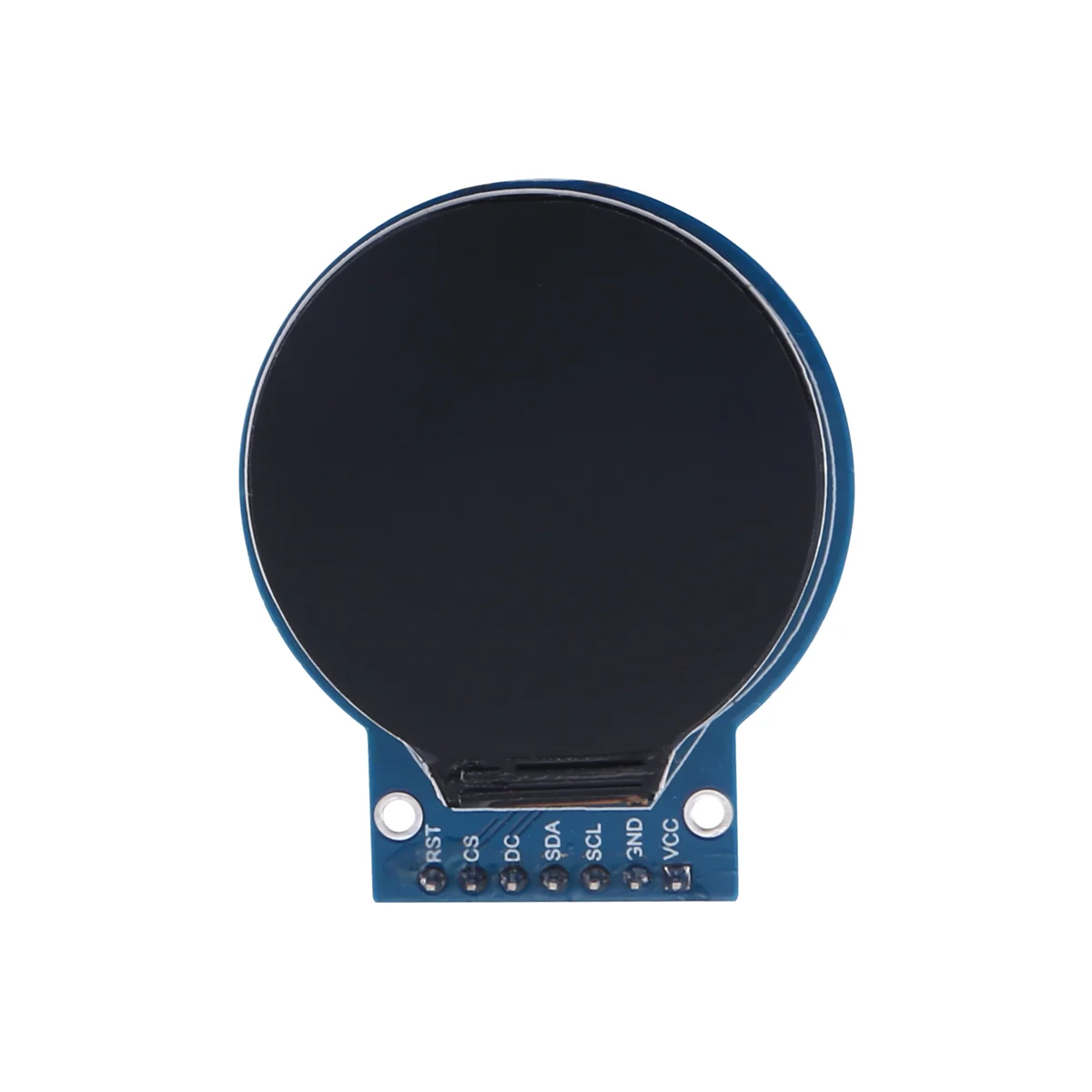 1.28 Inch HD IPS Color TFT LCD Display Module Round Board 7 Pins RGB LED Round Screen PCB