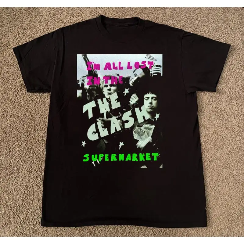 

Футболка The Clash All потерялся в супермаркете, полноразмерная DI609