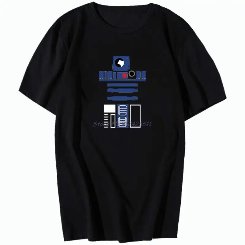 R2d2 Cool Graphic T Shirts Cotton Short Sleeve T-Shirts Summer Tees Tops New Shirts And T-Shirts O-Neck Mens Print T Shirt