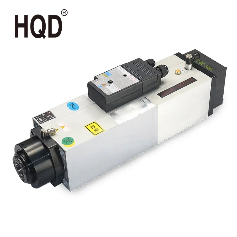 HQD GDL51-30-24Z/4.5 Air cooling Atc Spindle 4.5KW Iso 30 Spindle Motor