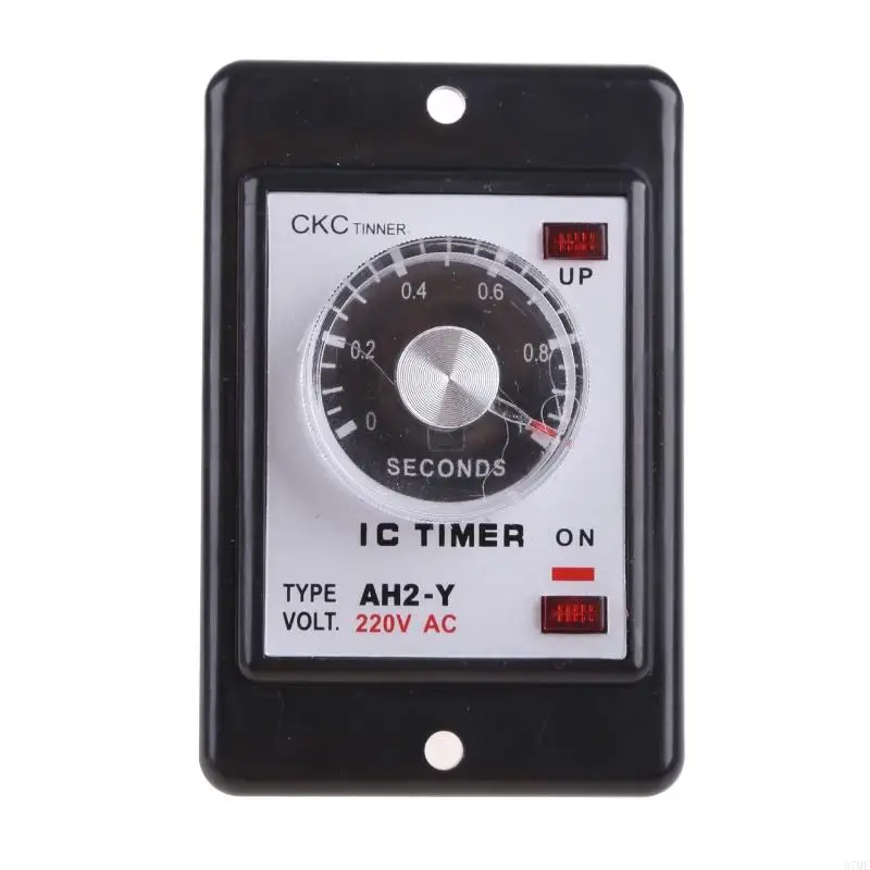 37ME 1/3/5/10/30/60 Seconds Power On Delay Timer Time Delay Timer Durable AH2-Y