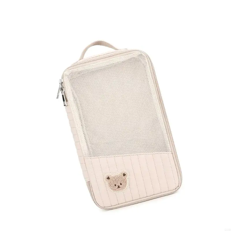 Pratica borsa per mamma in cotone con ampio scomparto per riporre i vestiti del bambino