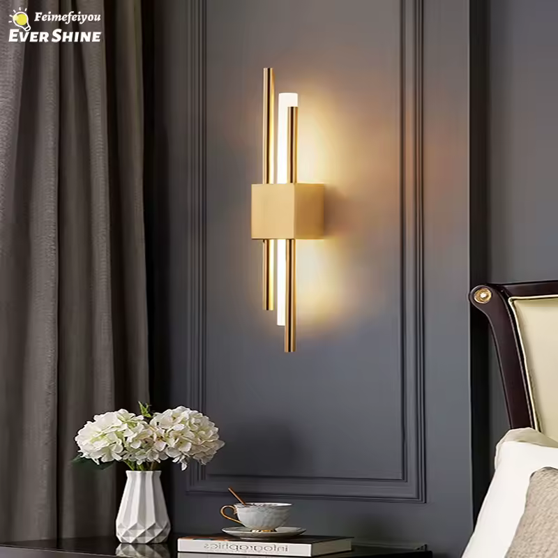 Moderno led arandela lâmpada de parede iluminação interior para casa quarto cabeceira sala estar do hotel cama corredor decoração nordic luz parede