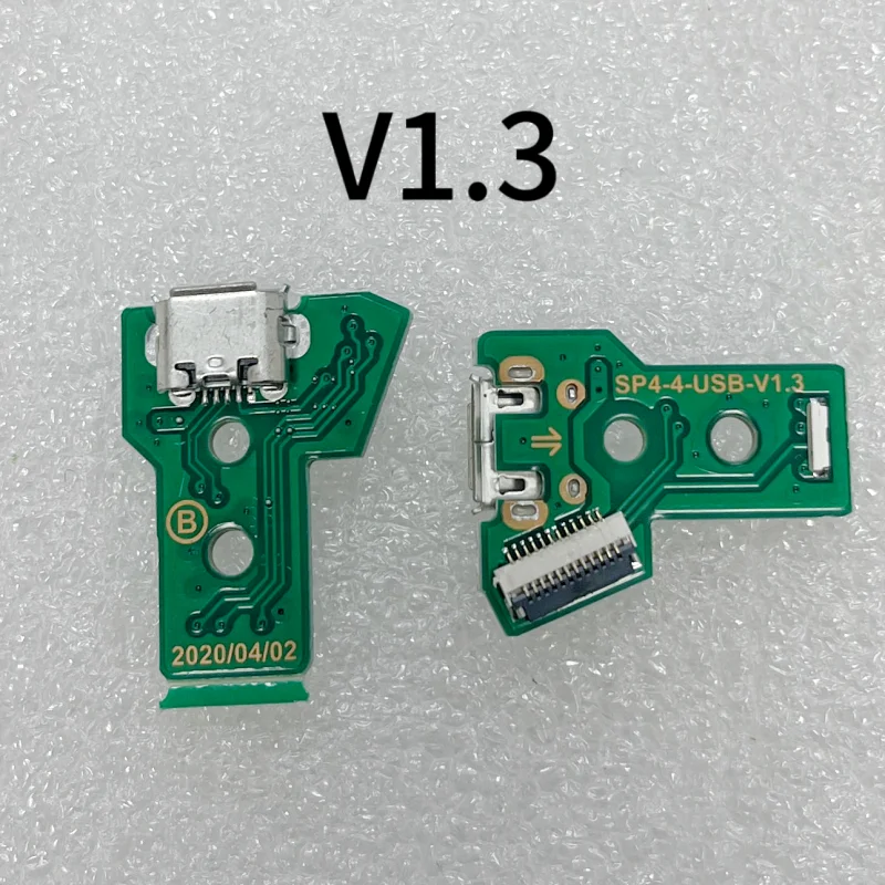 10pcs/lot for PS4 Not Original Gamepad Controller Micro Usb Charging Socket Board 1.0 1.3 2.0