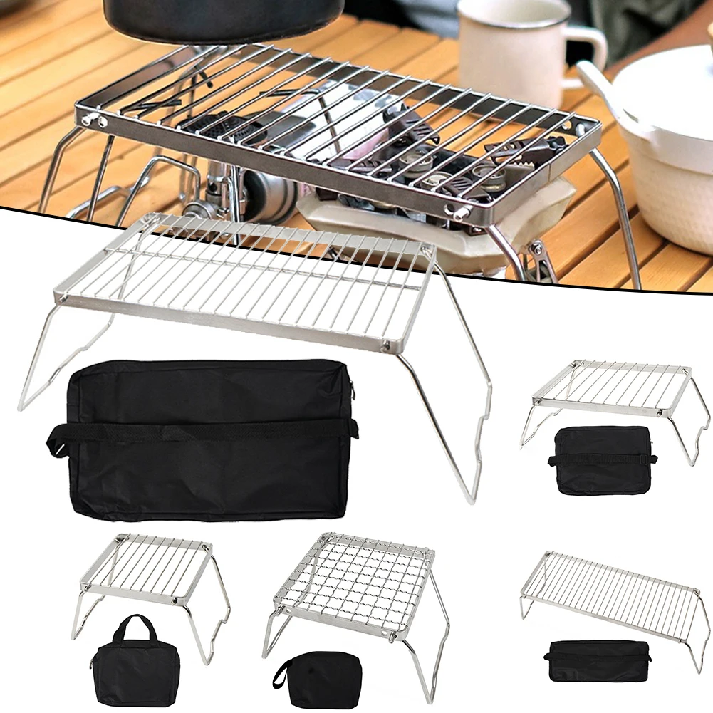 Camping Pot Bracket Muti-Fuction Stove Holder For Camping