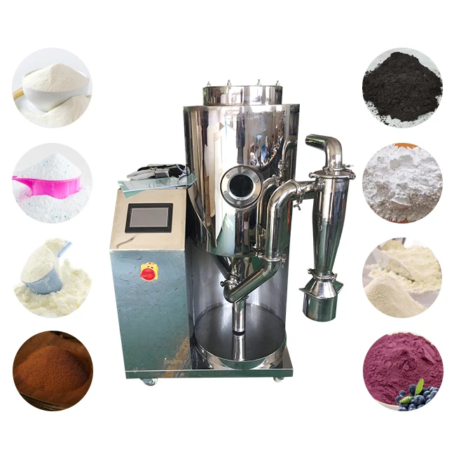 High Speed Mini Instant Coffee Tea Milk Powder Making Machine Spray Dryer Equipment Price