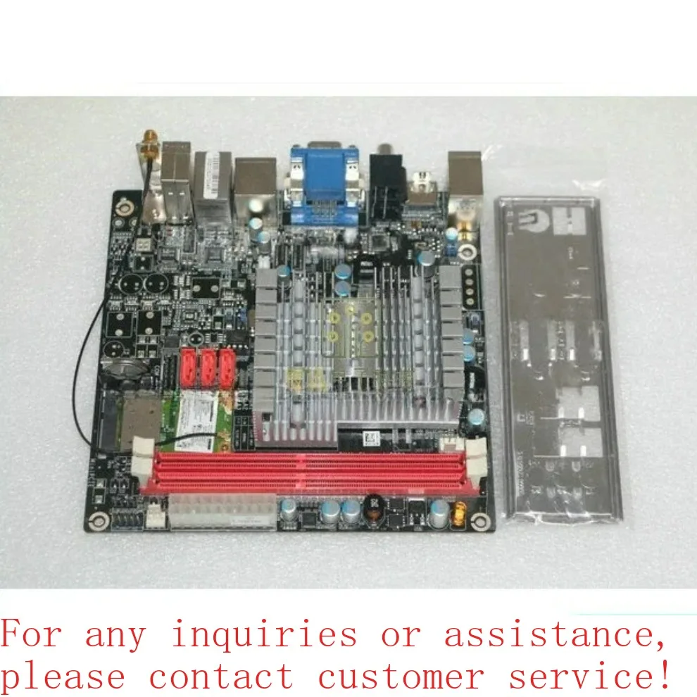 Used For Zotye IONITX-D-E Atom330 1.6G DDR2/17x17cm HDMI Mini ITX with WIFI (store code: 0705)