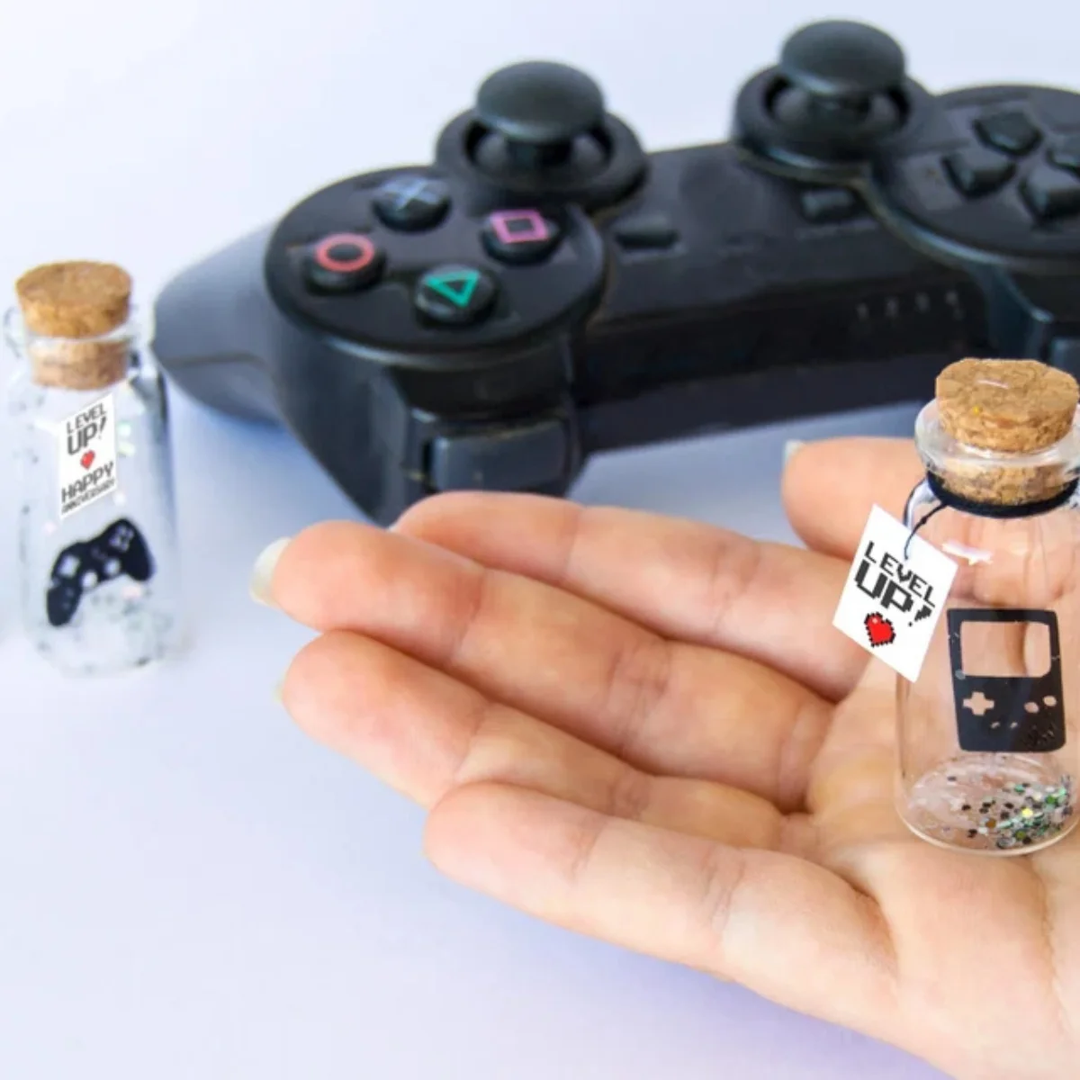 هدايا شخصية لصديقك توقف لعبة عصا التحكم ألعاب هدية رسالة في زجاجة هدية الذكرى السنوية له أنا أحبك لعبة Xbox