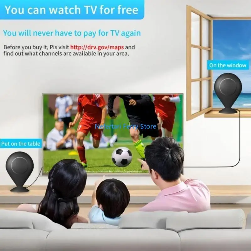 A9BD HDTV Digital Digital Amplificadores 350+ Miles Ranges